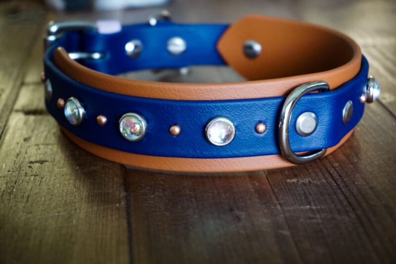 1.5" TOFINO Jewel Studded Layered Buckle Collar - Image 10