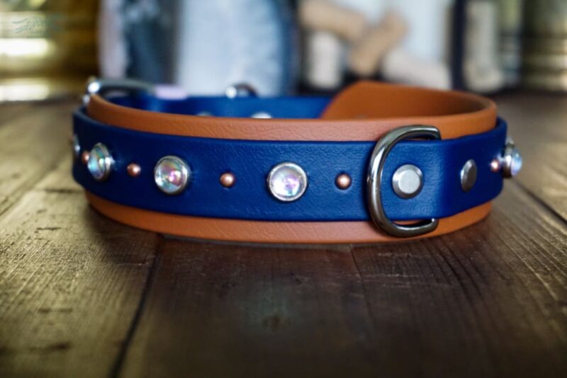 1.5" TOFINO Jewel Studded Layered Buckle Collar - Image 2