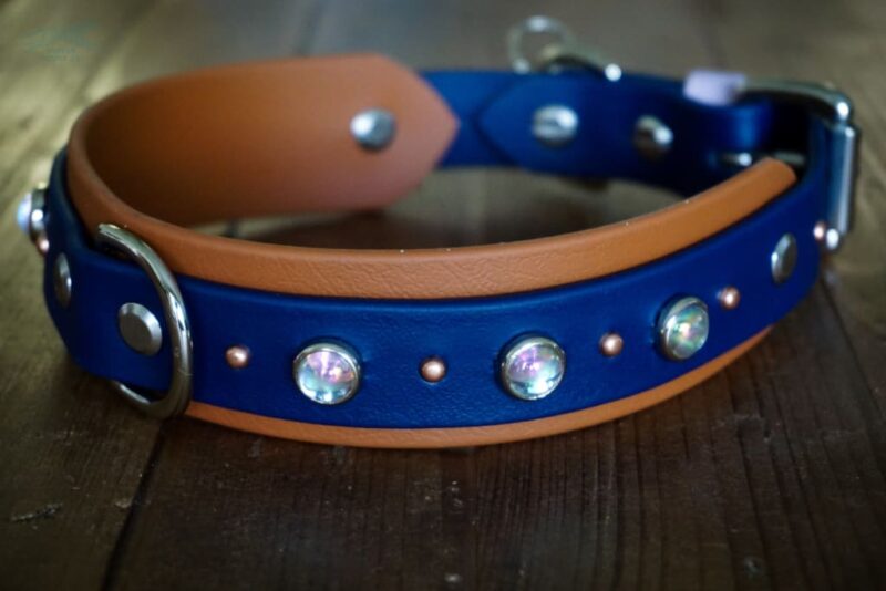 1.5" TOFINO Jewel Studded Layered Buckle Collar - Image 8