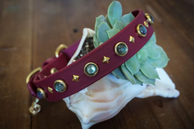 1" GAIA Gemstone Buckle Collar - Image 2