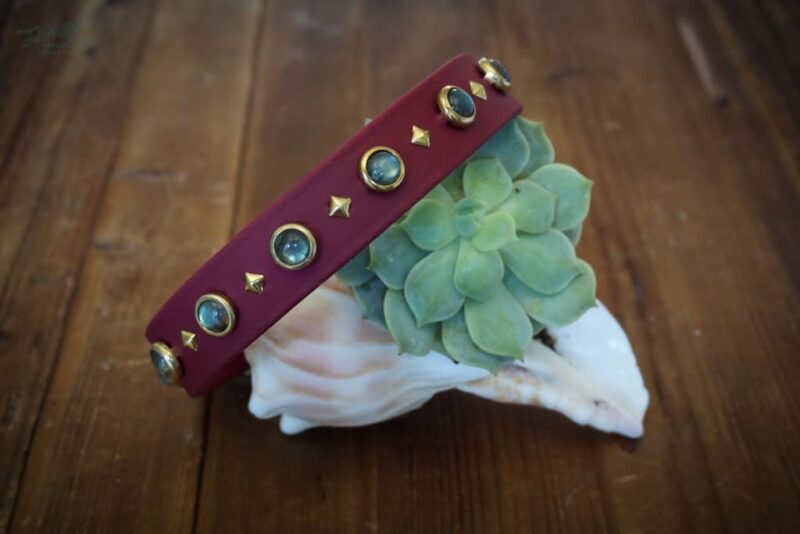 1" GAIA Gemstone Buckle Collar - Image 4