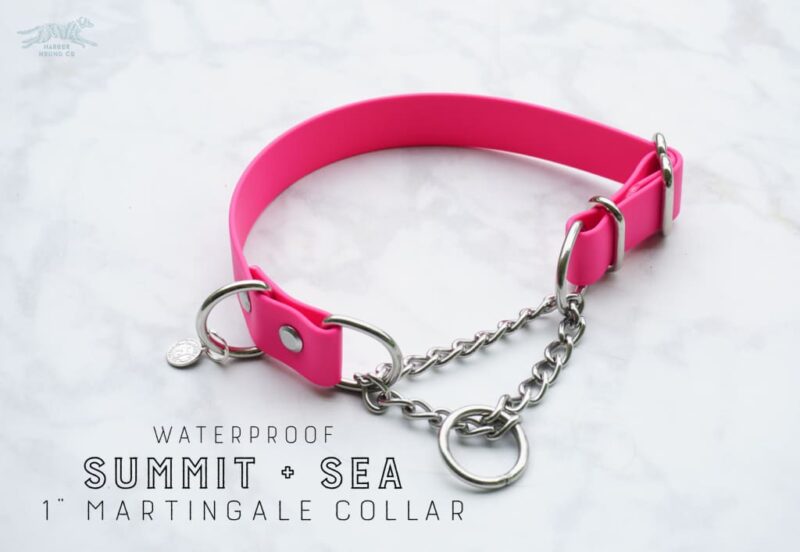 1" Waterproof Martingale Collar