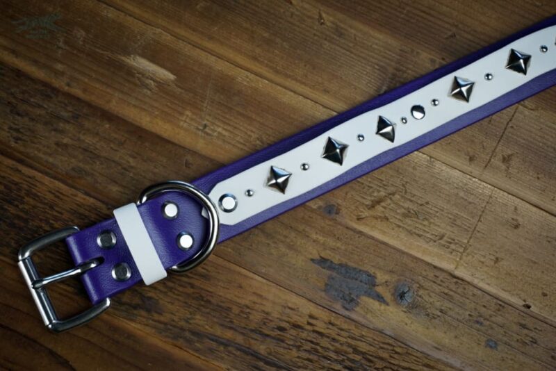 DEOMALI Layered 1.5" Studded Buckle Collar - Image 5