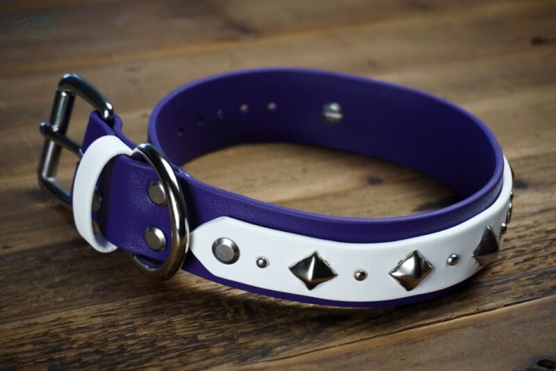 DEOMALI Layered 1.5" Studded Buckle Collar - Image 10