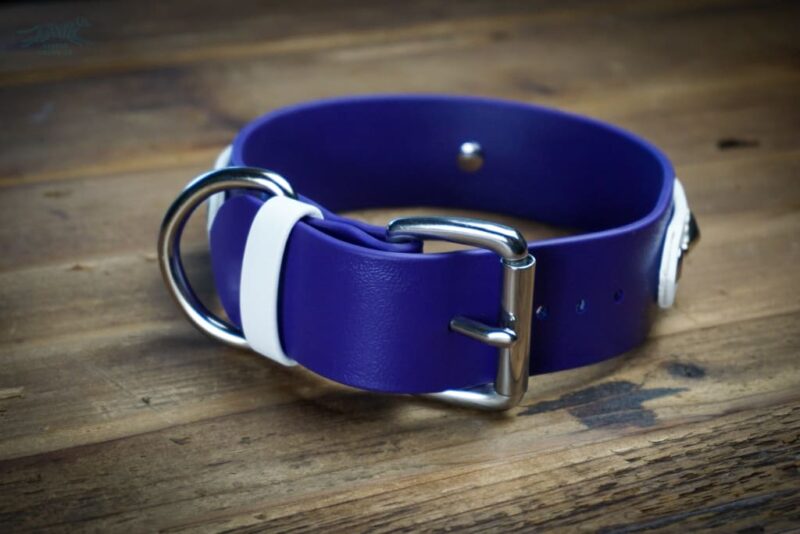 DEOMALI Layered 1.5" Studded Buckle Collar - Image 12