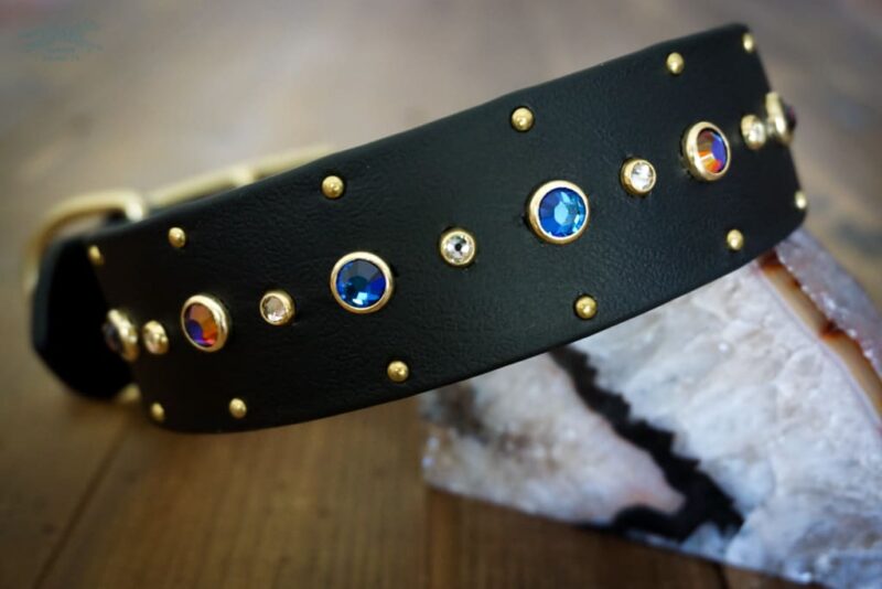 SHASTA 1.5" Crystal Studded Buckle Collar - Image 4