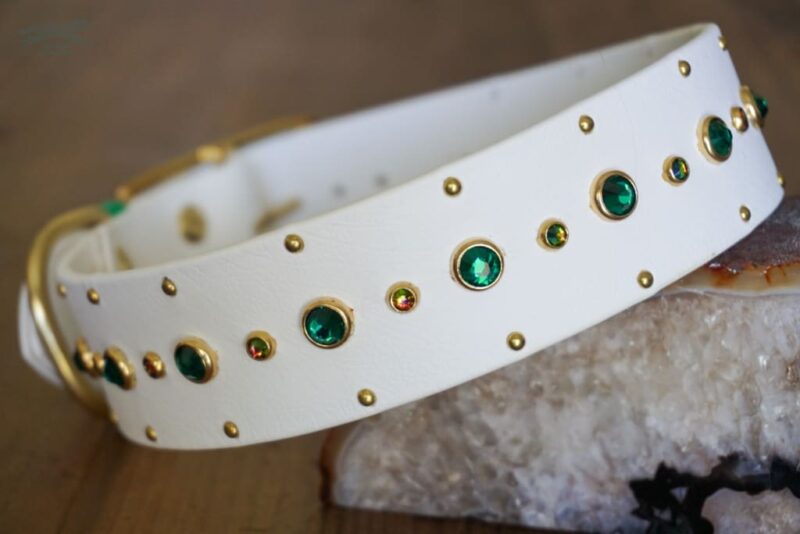 SHASTA 1.5" Crystal Studded Buckle Collar - Image 9