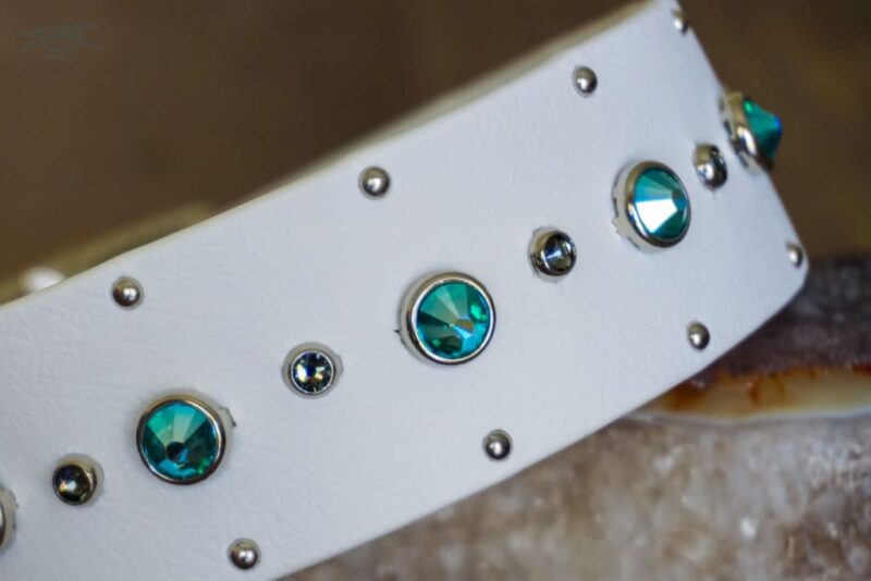 SHASTA 1.5" Crystal Studded Buckle Collar - Image 6