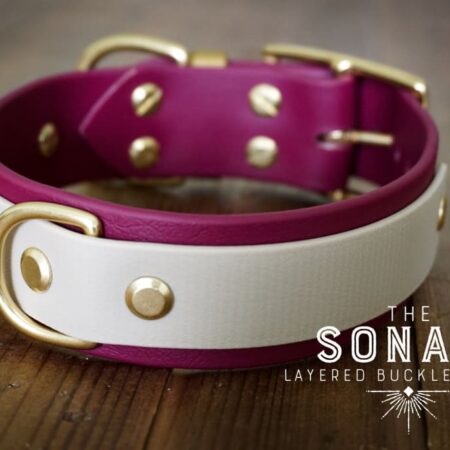 The Sonali - 1.5" Layered Buckle Collar