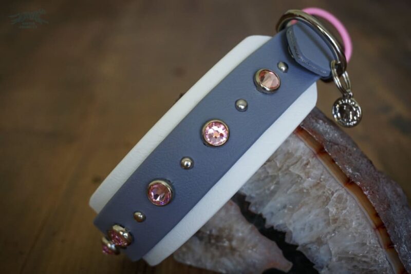 TOFINO 1.5" Crystal Studded Buckle Collar - Image 8