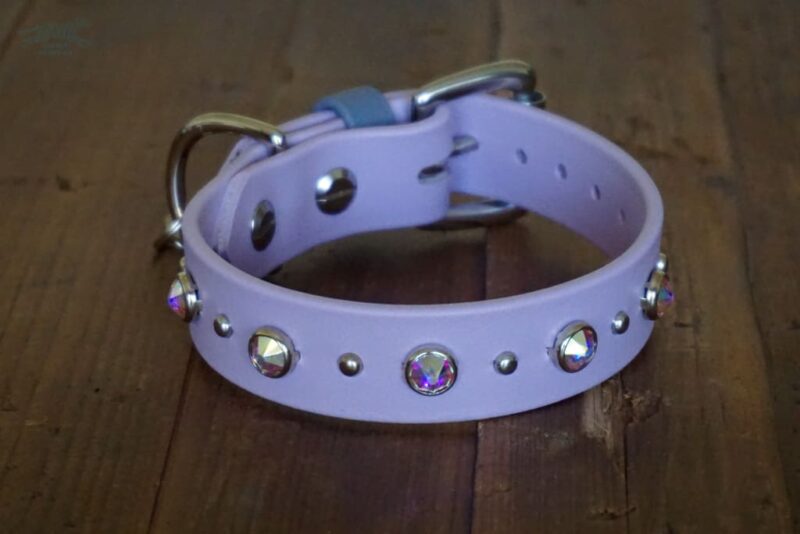 TOFINO 1" Crystal Studded Buckle Collar - Image 6