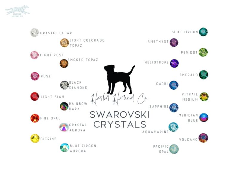ZHENA 1.5" Crystal Studded Buckle Collar - Image 7