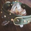 ZHENA 1.5" Crystal Studded Buckle Collar - Image 3