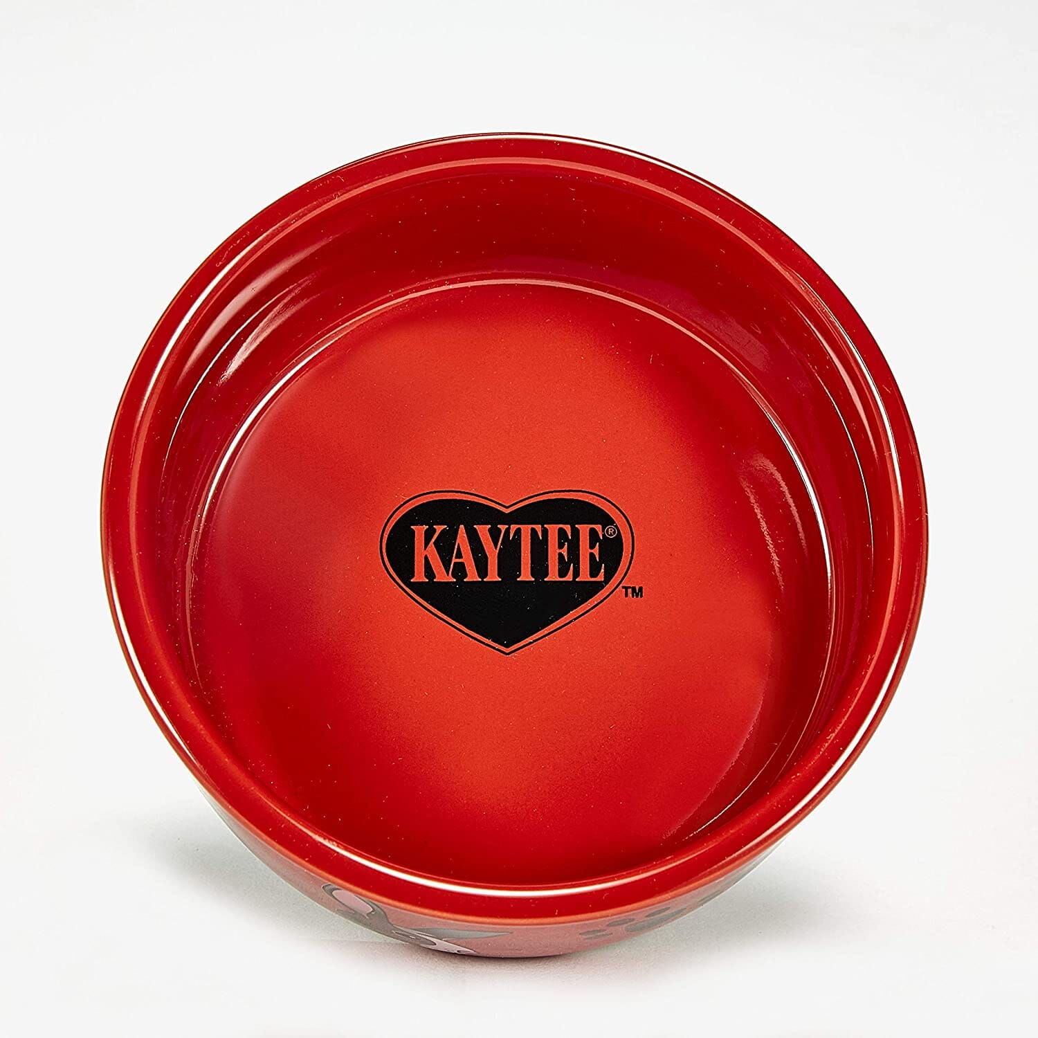 Kaytee Paw-Print PetWare Bowl Bunny - 4.25 in Diameter