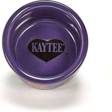 Kaytee Paw-Print PetWare Bowl Hamster - 3 in