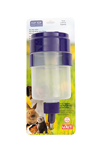 Lixit Quick Lock Flip Top Water Tank with Valve - 16 fl oz