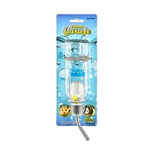 Ware Critter Carafe Glass Small Animal Water Bottle - 6 Oz