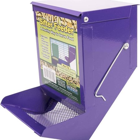 Ware Sifter Feeder with Limited Ingredient Diet Small Animal Gravity Feeders - 5 In